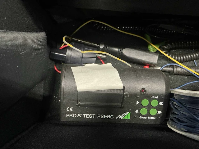 Gossen-metrawatt profitest 0100s installatietester - afbeelding 5 van  7