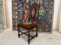 Gotische authentieke fauteuil - afbeelding 1 van  3