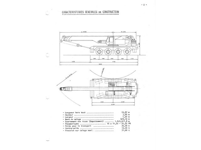 Gottwald - 1980 - tmk 100-44 - ruw terrein kraan - afbeelding 12 van  19