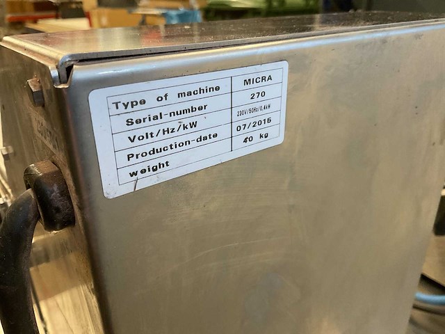 Götz micra pasta machine - afbeelding 6 van  6