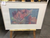 Gouache ?? getekend - afbeelding 1 van  3