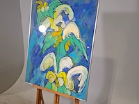 Gouache, maya wildevuur, dovenetel, 1987 - afbeelding 4 van  8