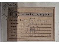 Gouache pablo picasso ‘stier’ - afbeelding 5 van  6