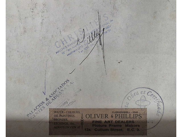 Gouache pablo picasso ‘stier’ - afbeelding 6 van  6