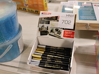 Goud en zilver pennen edding in doos. - afbeelding 1 van  2