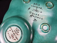 Gouda holland aardewerk schalenset deco unique - afbeelding 4 van  5