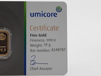 Goudbaar, 10 gram, umicore - afbeelding 2 van  4