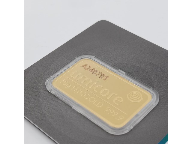 Goudbaar, 10 gram, umicore - afbeelding 3 van  4
