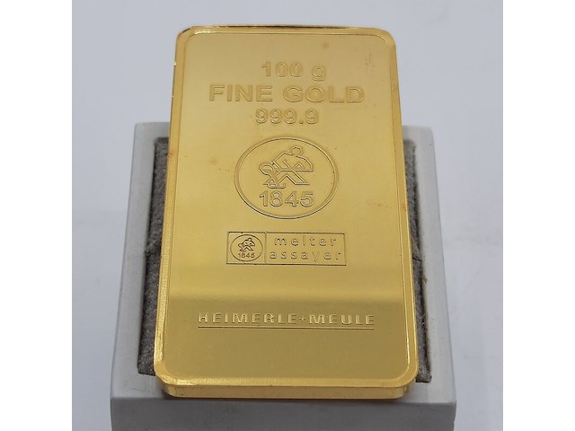 Goudbaar, 100 gram, heimerle & meule - afbeelding 1 van  7
