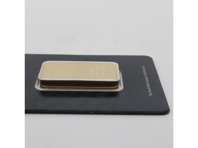 Goudbaar, 20 gram, the perth mint - afbeelding 2 van  6