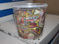 Goudberen haribo in 2 overdozen totaal 11 emmers a 1000 g. tht 5-2026. - afbeelding 1 van  2