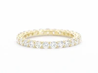 Gouden alliance ring briljant - afbeelding 4 van  9