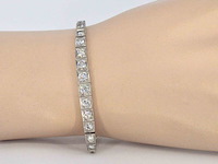 Gouden antieke riviera armband - afbeelding 3 van  10