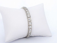 Gouden antieke riviera armband - afbeelding 5 van  10