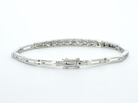 Gouden antieke riviera armband - afbeelding 3 van  9