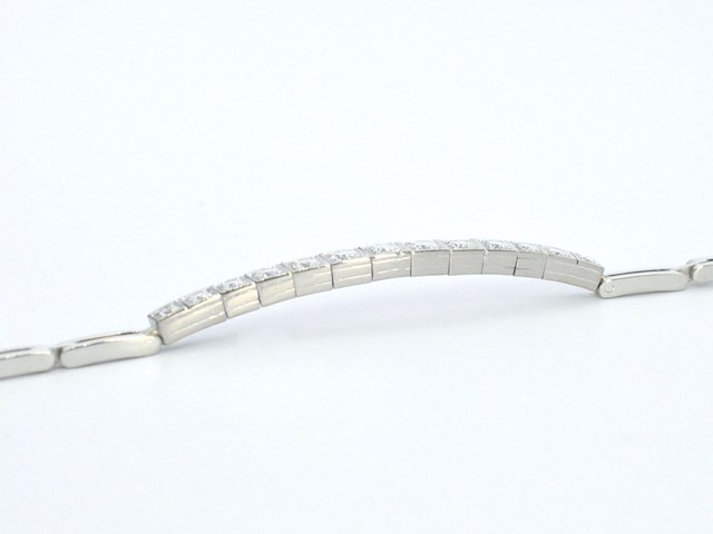 Gouden antieke riviera armband - afbeelding 7 van  9