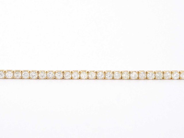 Gouden armband 5.40 carat diamanten - afbeelding 7 van  7