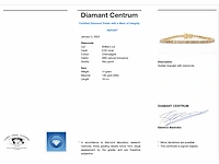 Gouden armband diamant 8.00 ct - afbeelding 3 van  8