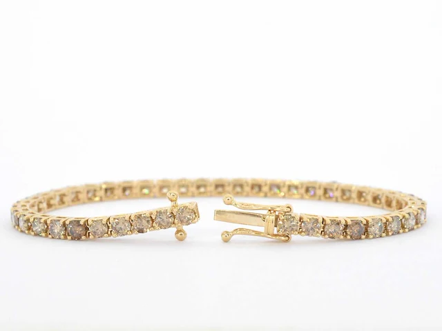 Gouden armband diamant 8.00 ct - afbeelding 5 van  8