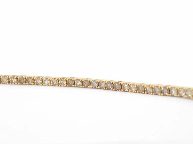 Gouden armband diamant 8.00 ct - afbeelding 6 van  8