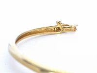 Gouden armband diamant robijn - afbeelding 2 van  11