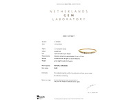 Gouden armband hoge kwaliteit natuurlijke diamanten en robijnen gecertificeerd - afbeelding 5 van  11