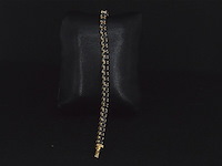 Gouden armband met 15.00 carat zwarte briljant geslepen diamanten - afbeelding 9 van  11