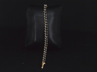 Gouden armband met 15.00 carat zwarte briljant geslepen diamanten - afbeelding 7 van  9