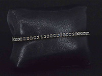 Gouden armband met 7.00 carat zwarte briljant geslepen diamanten - afbeelding 6 van  9