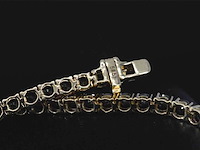 Gouden armband met 7.00 carat zwarte briljant geslepen diamanten - afbeelding 8 van  9