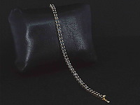 Gouden armband met 7.00 carat zwarte briljant geslepen diamanten - afbeelding 6 van  7