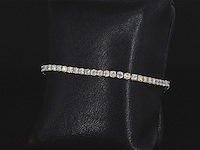Gouden armband met briljant geslepen diamanten 5.50 carat - afbeelding 6 van  10