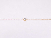 Gouden armband met diamant 0.10 carat - afbeelding 6 van  7