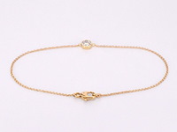 Gouden armband met diamant 0.10 carat - afbeelding 4 van  8