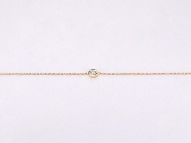 Gouden armband met diamant 0.10 carat - afbeelding 5 van  8