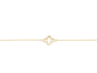 Gouden armband met diamant
