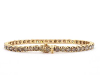 Gouden armband met diamanten 10.00 carat - afbeelding 7 van  12