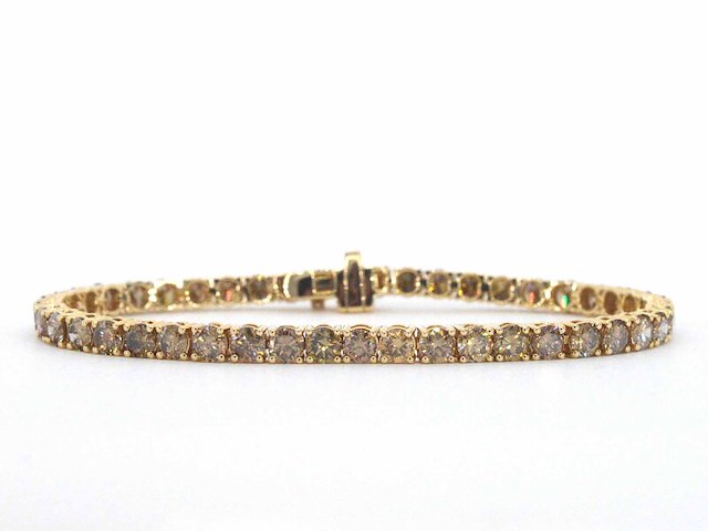Gouden armband met diamanten 10.00 carat - afbeelding 8 van  11