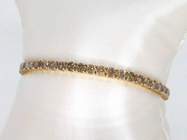 Gouden armband met diamanten 10.00 carat - afbeelding 9 van  11