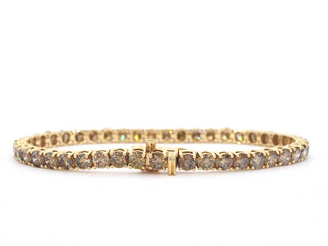 Gouden armband met diamanten 10.00 carat - afbeelding 7 van  13