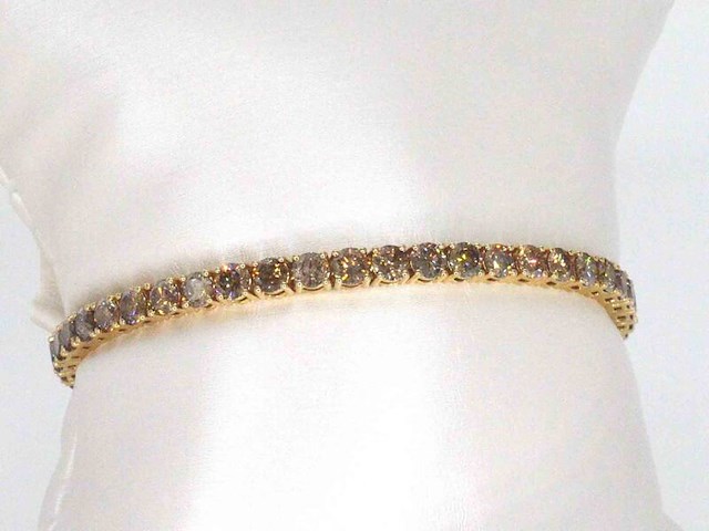 Gouden armband met diamanten 10.00 carat - afbeelding 12 van  13