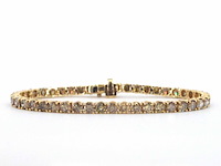 Gouden armband met diamanten 10.00 carat - afbeelding 10 van  13