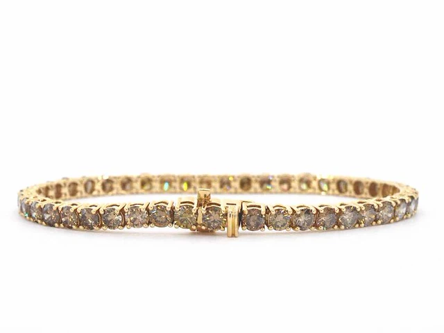 Gouden armband met diamanten 10.00 carat - afbeelding 7 van  13