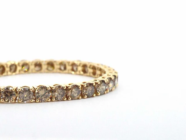 Gouden armband met diamanten 10.00 carat - afbeelding 9 van  13