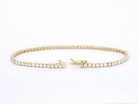 Gouden armband met diamanten 2.30 carat - afbeelding 5 van  10