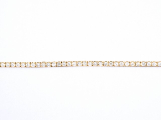 Gouden armband met diamanten 2.30 carat - afbeelding 7 van  10
