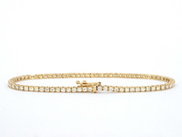Gouden armband met diamanten 2.30 carat - afbeelding 3 van  9