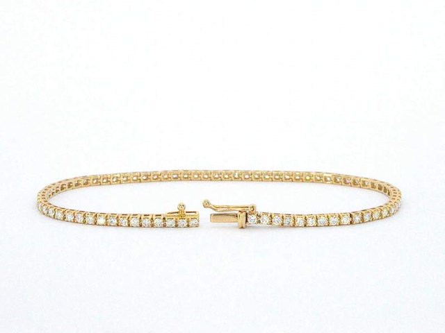 Gouden armband met diamanten 2.30 carat - afbeelding 4 van  9