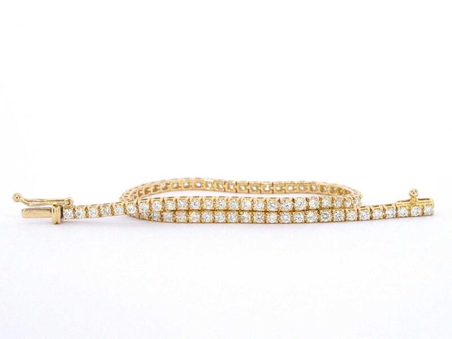 Gouden armband met diamanten 2.30 carat - afbeelding 6 van  9