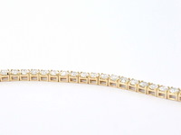 Gouden armband met diamanten 5.40 carat - afbeelding 5 van  8